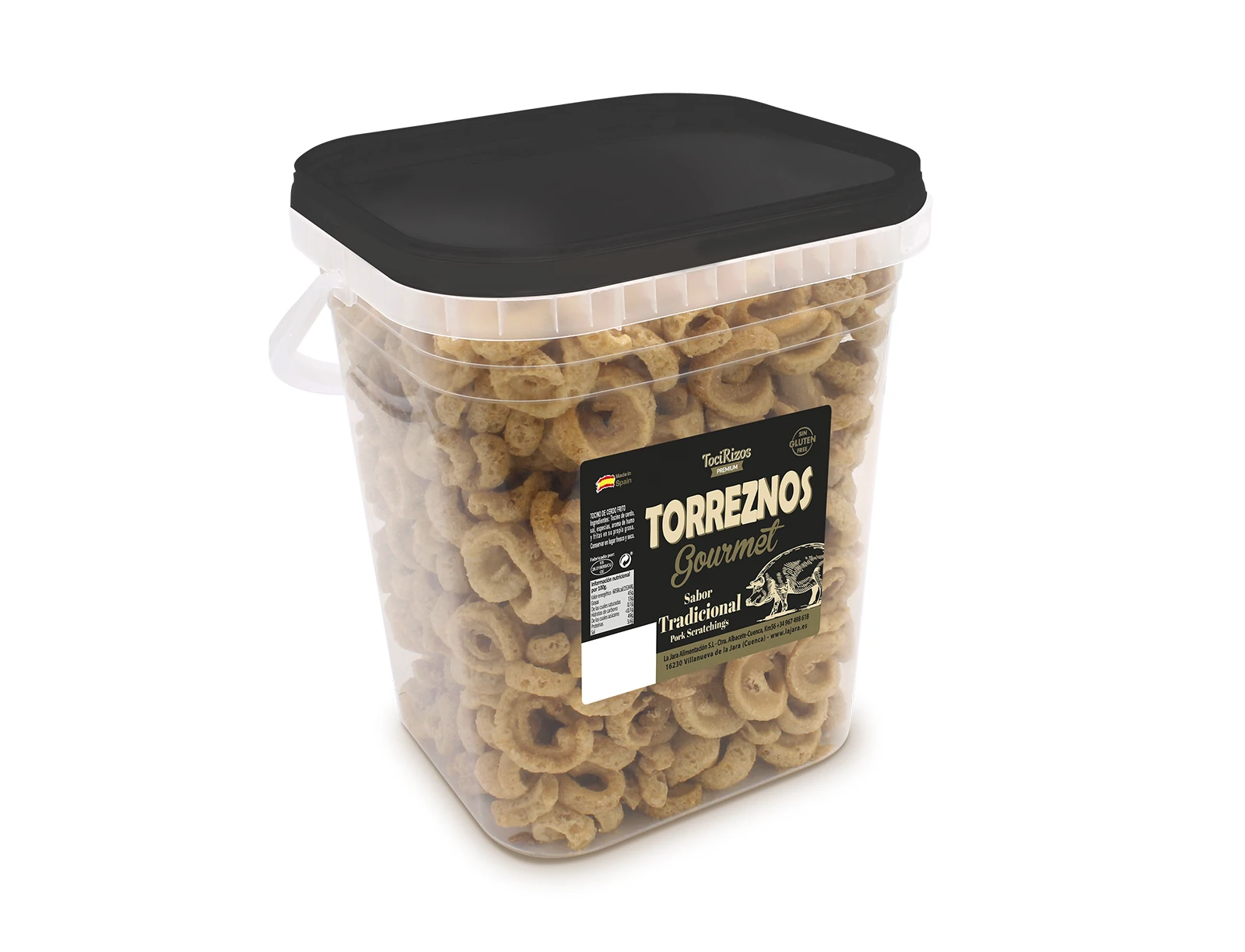 TociRizos Premium <br>TORREZNOS TRADICIONALES <br>Cubo 1Kg